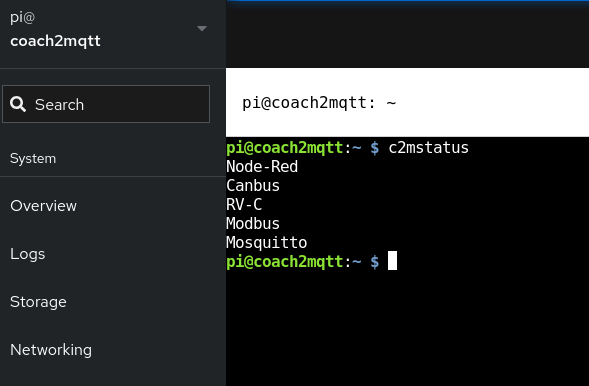 c2mstatus command